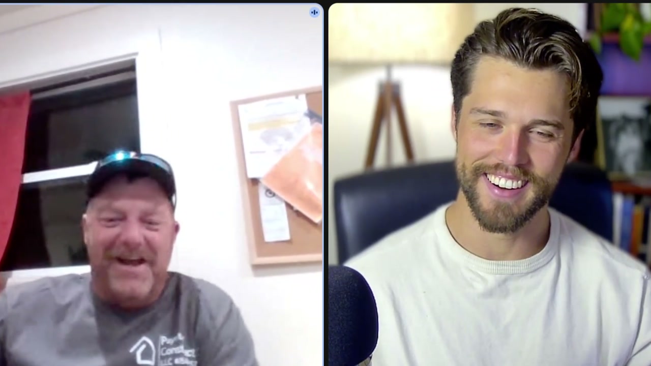 Chip Paynter and Spencer laughing on their call — $200K+ in new jobs in 21 days